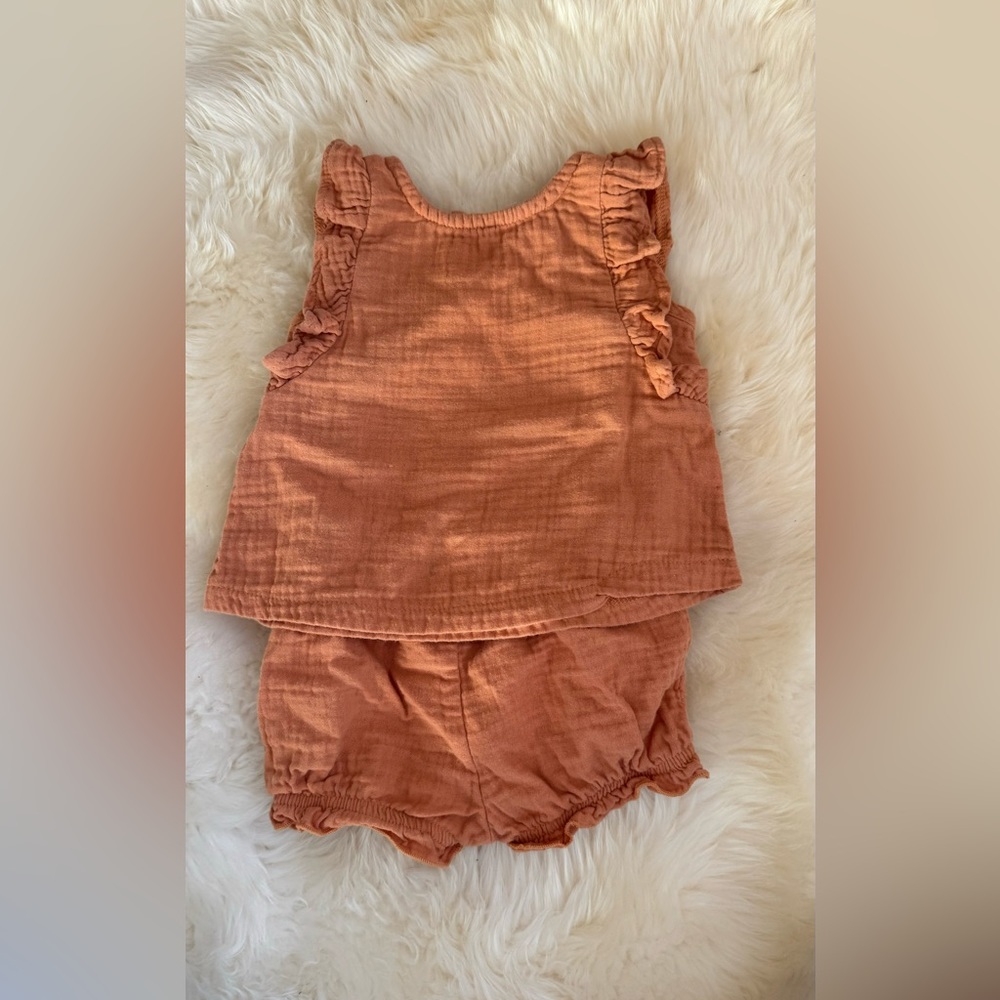 FOCUS KIDS 2 PIECE ORANGE SET 18 MONTHS